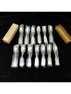 1976 Olde Colony Bicentennial Spoon Collection 13-Piece Set United Silver Co VTG